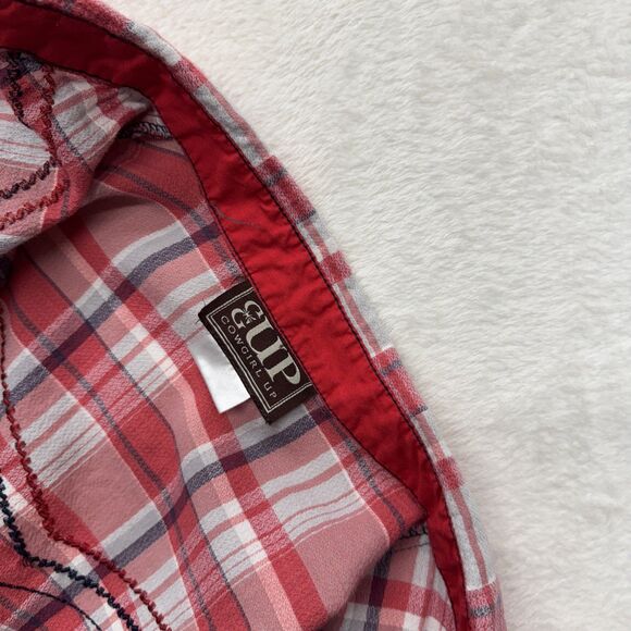 Fall color COWGIRL UP Snap Western Shirt Rodeo Country S/M - Picture 9 of 12